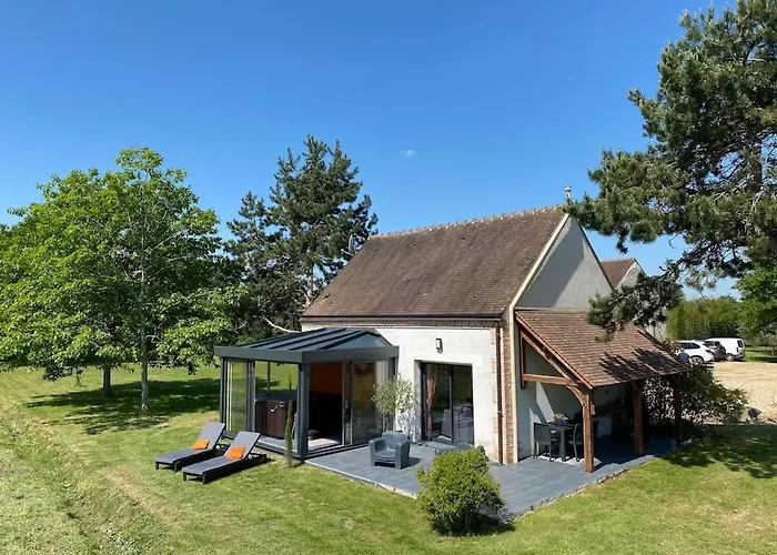 Maison au cœur des étangs de Sologne avec SPA